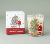 Nostalgia Boxed Candle (Santa & Tree Design)