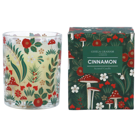 Cinnamon Boxed Candle (Toadstool Design)