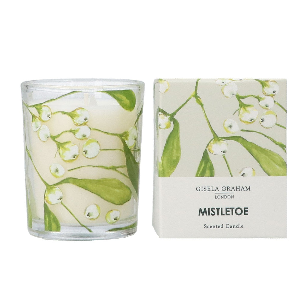Mini Mistletoe Boxed Candle