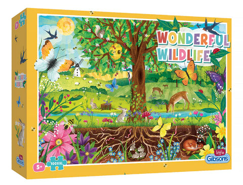 Wonderful Wildlife Jigsaw, 100 pieces