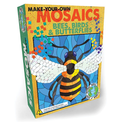 Mosaic Art - Bees, Birds & Butterflies