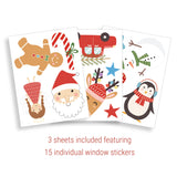 Fun Christmas Window Stickers