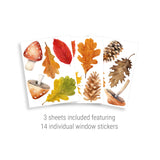 Autumn Leaves Window Stickers