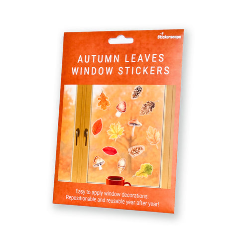 Autumn Leaves Window Stickers