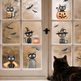 Halloween Cat Window Stickers