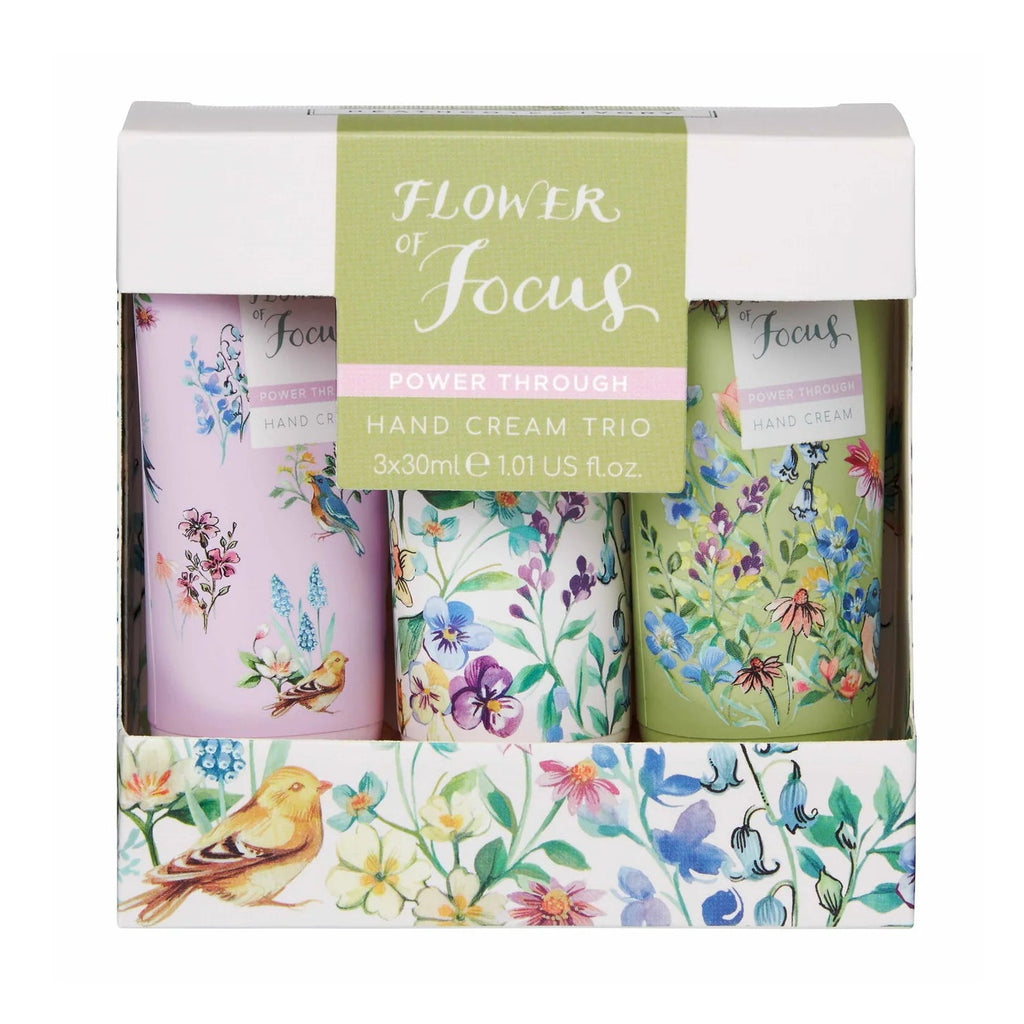 Flower Of Focus Hand Cream Trio