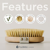 Hydréa London Body Brush with Cactus Bristle