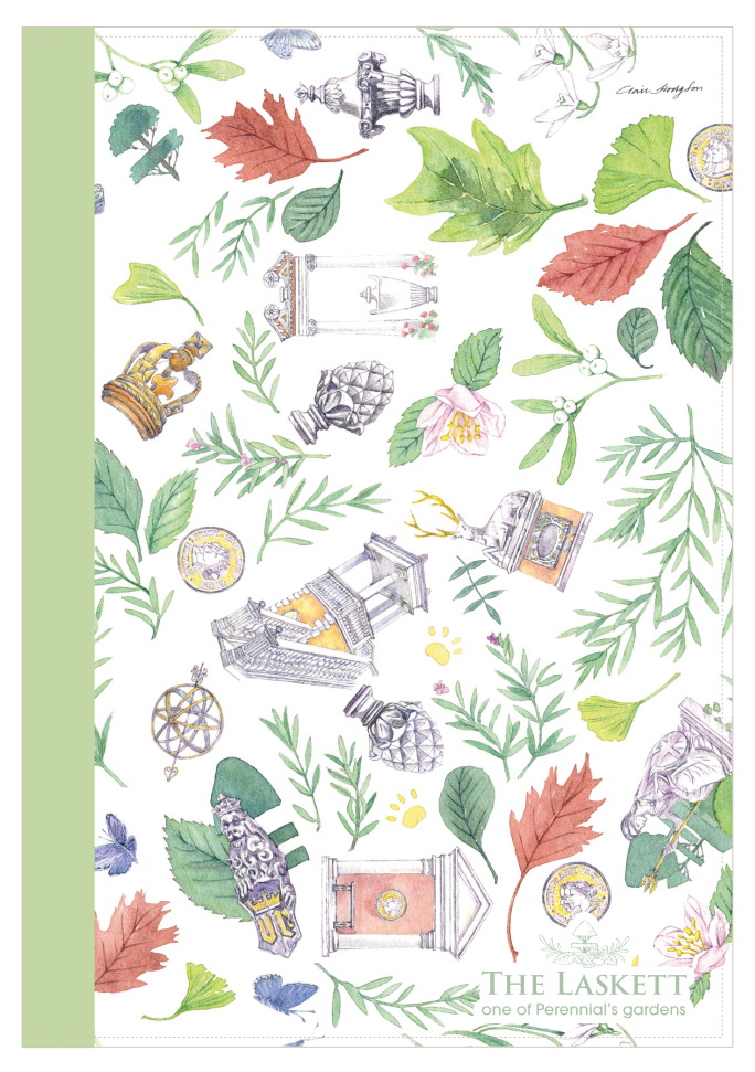 The Laskett Tea Towel