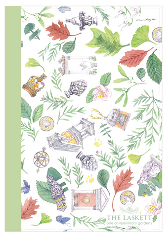 The Laskett Tea Towel