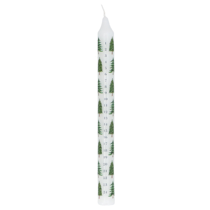 Trees Advent Candle