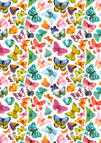 Elle Wrapping Paper - Butterflies