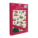 Christmas Wrap & Tags - Bringing Home the Tree