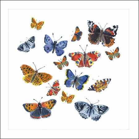 Woodmansterne card - Butterflies