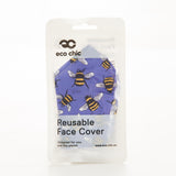 Eco Chic - Blue Bee Face Cover