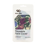 Eco Chic - Green Peonies Face Cover