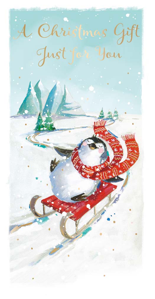 Christmas Money Wallet - Fun in the Snow