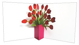 3D Pop up Card - Tulips