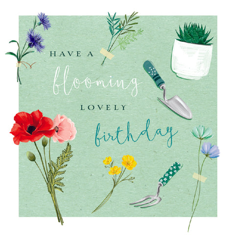 Ling Greeting Card - Blooming Lovely