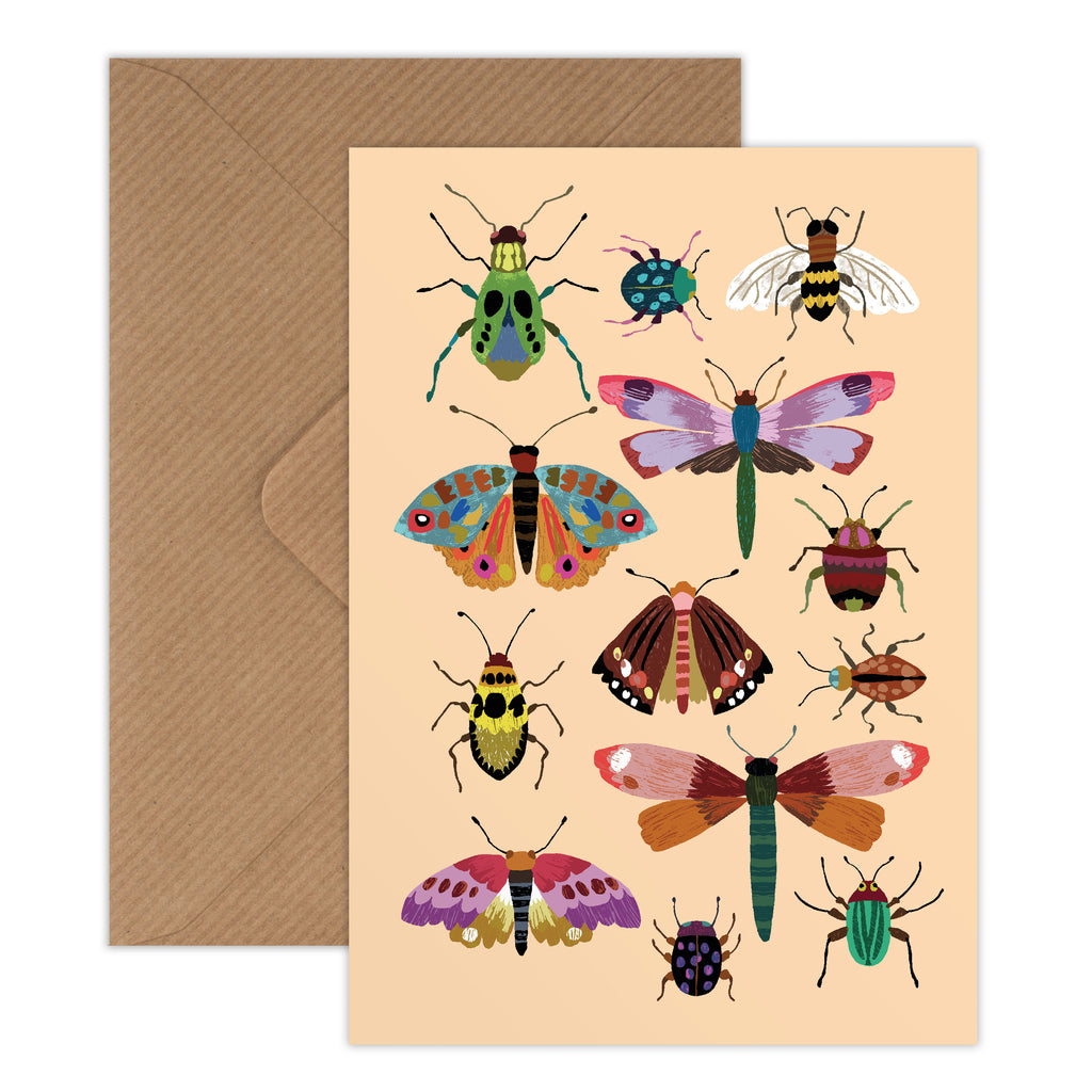 Brie Harrison Greeting Card - Insects