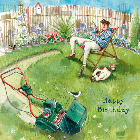 Ling Greeting Card - Time to Relax