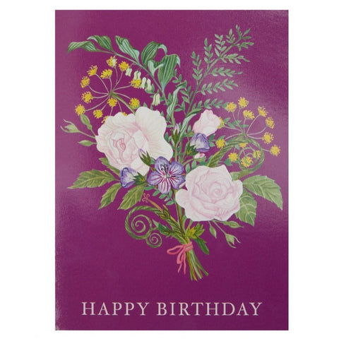 Perennial Greeting Card - Happy Birthday