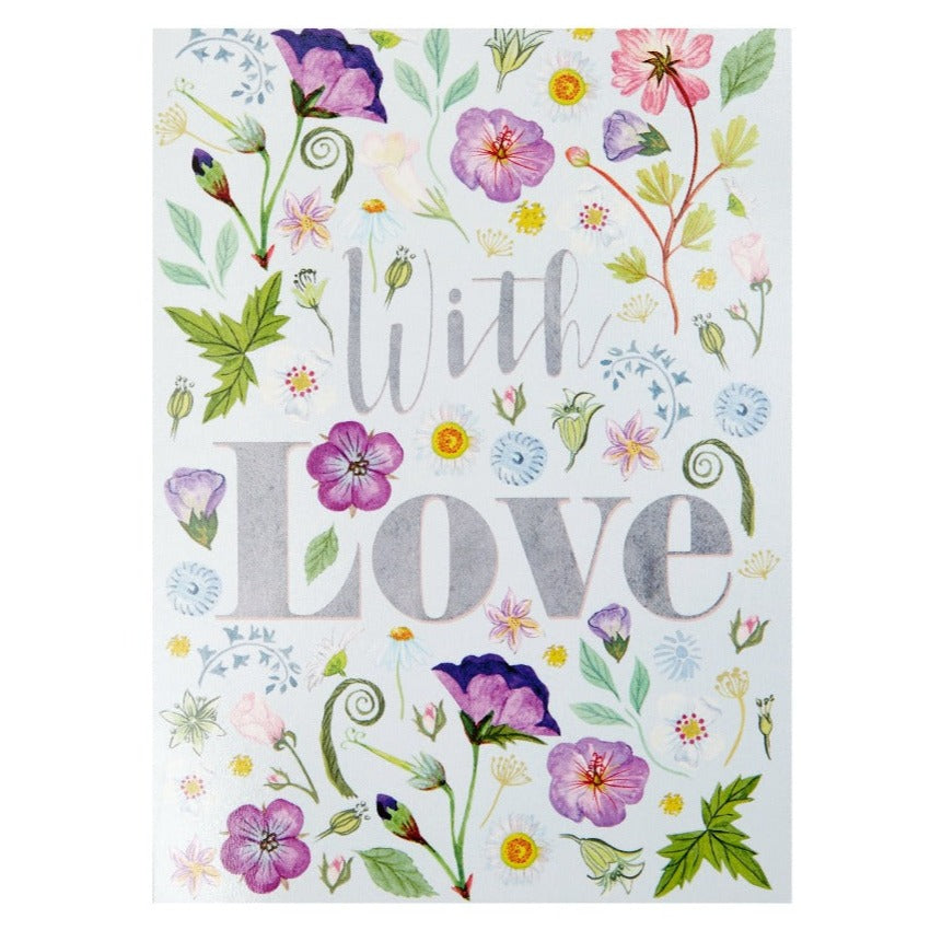 Perennial Greeting Card - With Love
