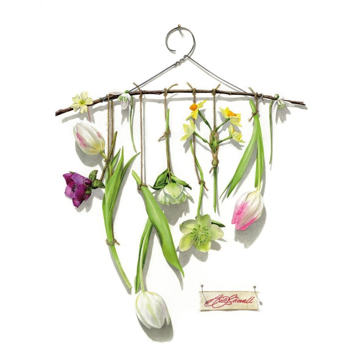 The Eco Friendly Card Co - The Dressmaker's Flowers