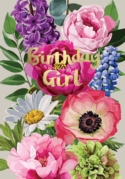 Sarah Kelleher Card - Birthday Girl