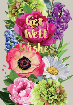 Sarah Kelleher Card - Get Well Wishes