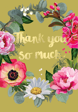 Sarah Kelleher Card - Thank You So Much