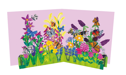 3D Pop up Card - Butterfly Garden