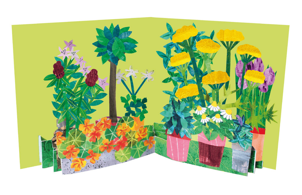 3D Pop up Card - Herb Garden