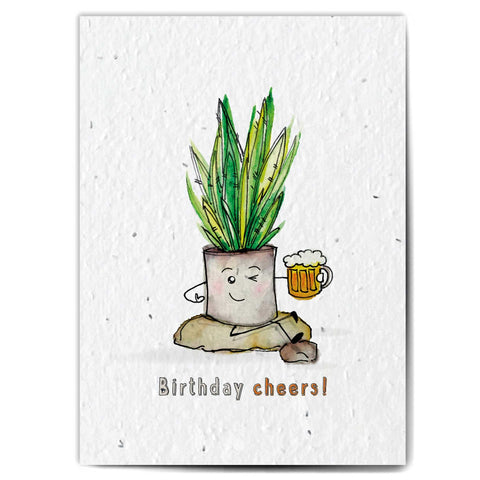 The Seed Card Company - Birthday Cheers