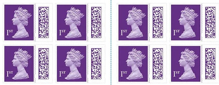 Royal Mail 1st Class Stamps x8