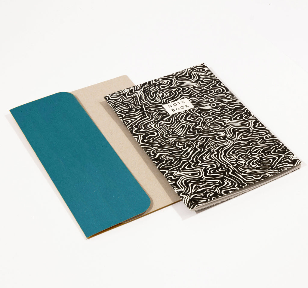 Studio Wald - A5 Notebook and Folder Wave