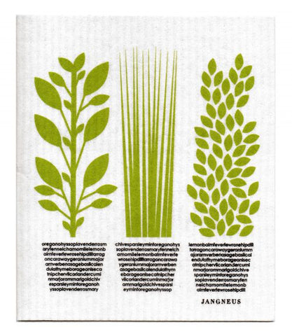 Jangneus - Green Herb Dishcloth