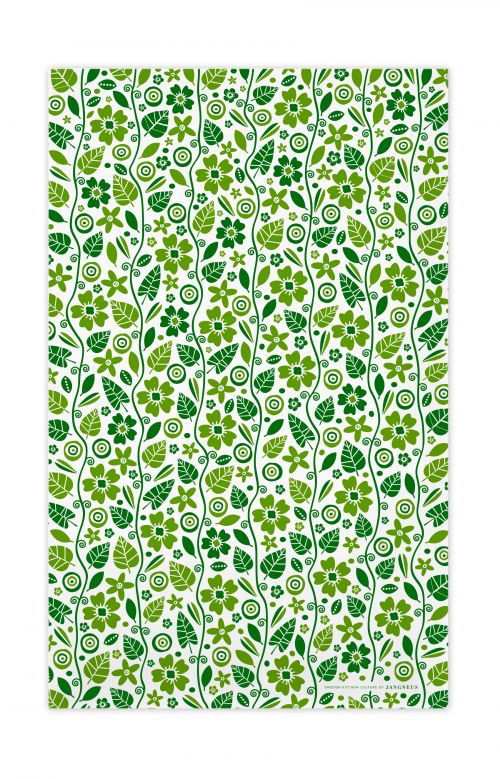 Jangneus - Green Garden Tea Towel