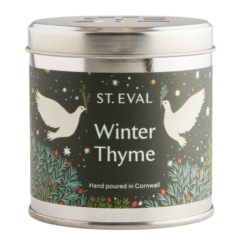 St. Eval Scented Tin Candle - Winter Thyme