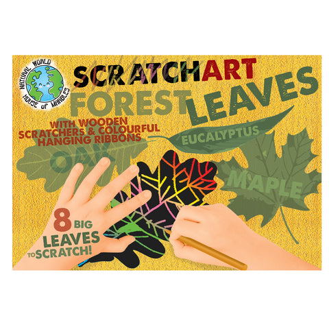 Scratch Art Set - Forest Leaves