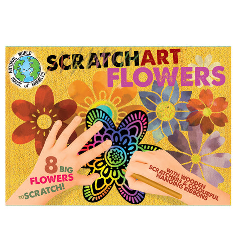 Scratch Art Set - Flowers