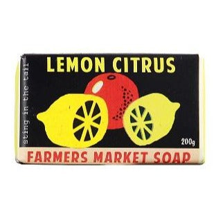 Sting in the Tail - Farmers Market Soap Lemon Citrus