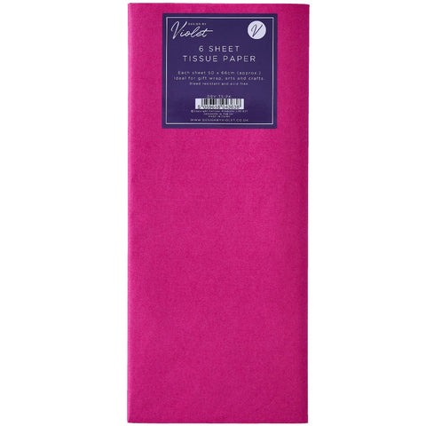 Pink Tissue Paper, 6 sheets