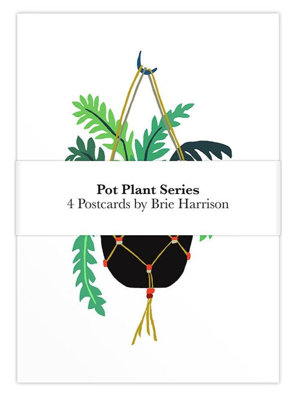 Brie Harrison Postcard Pack - Pot Plant Series